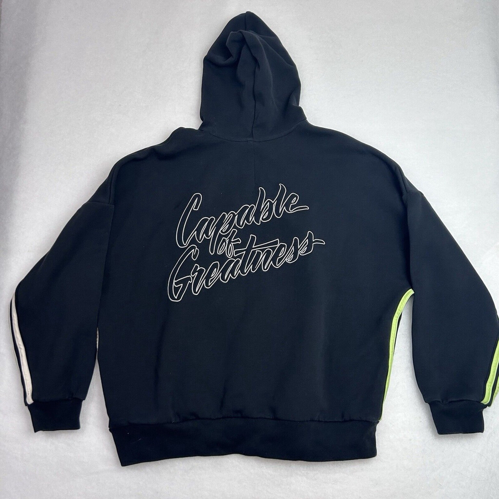 Adidas x Peloton 'Capable Of Greatness' Oversized Hoodie Women's XL Athleisure